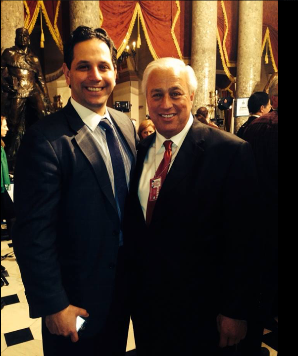 Ed Butowsky and Tony Sayegh at the State of the Union,  Tony is appointed by Trump to Treasury job