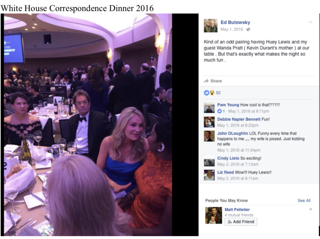 White House correspondents dinner